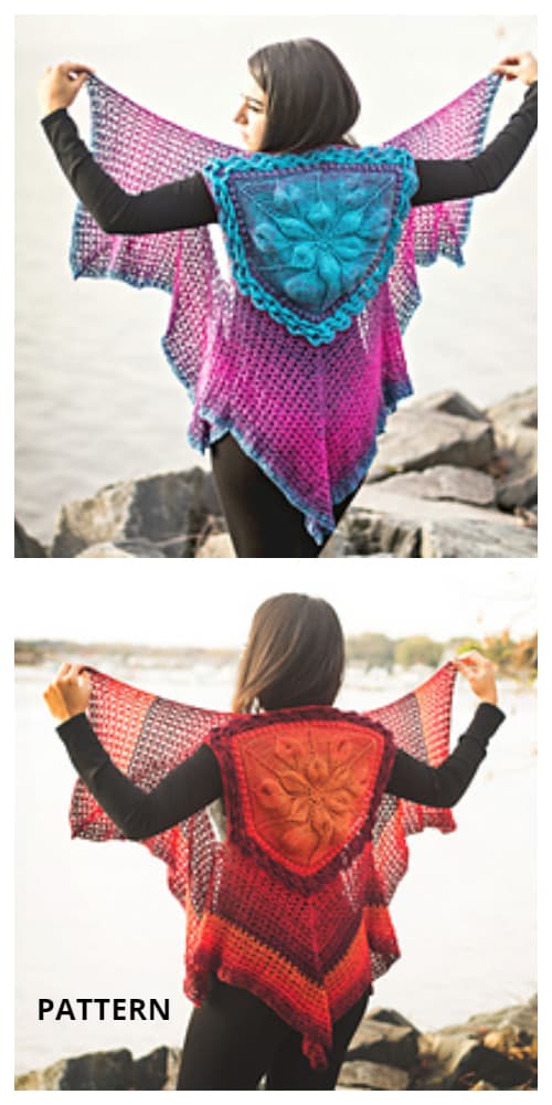 Women Embossed Vest  Crochet Pattern + Video
