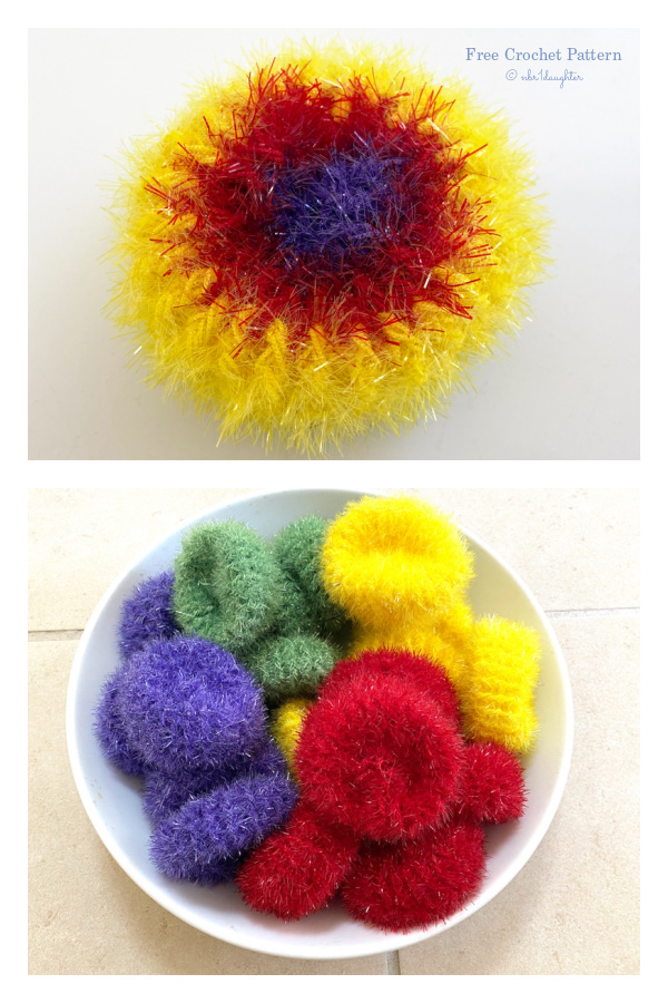 Kitchen Scrubby Set  Free Crochet Patterns