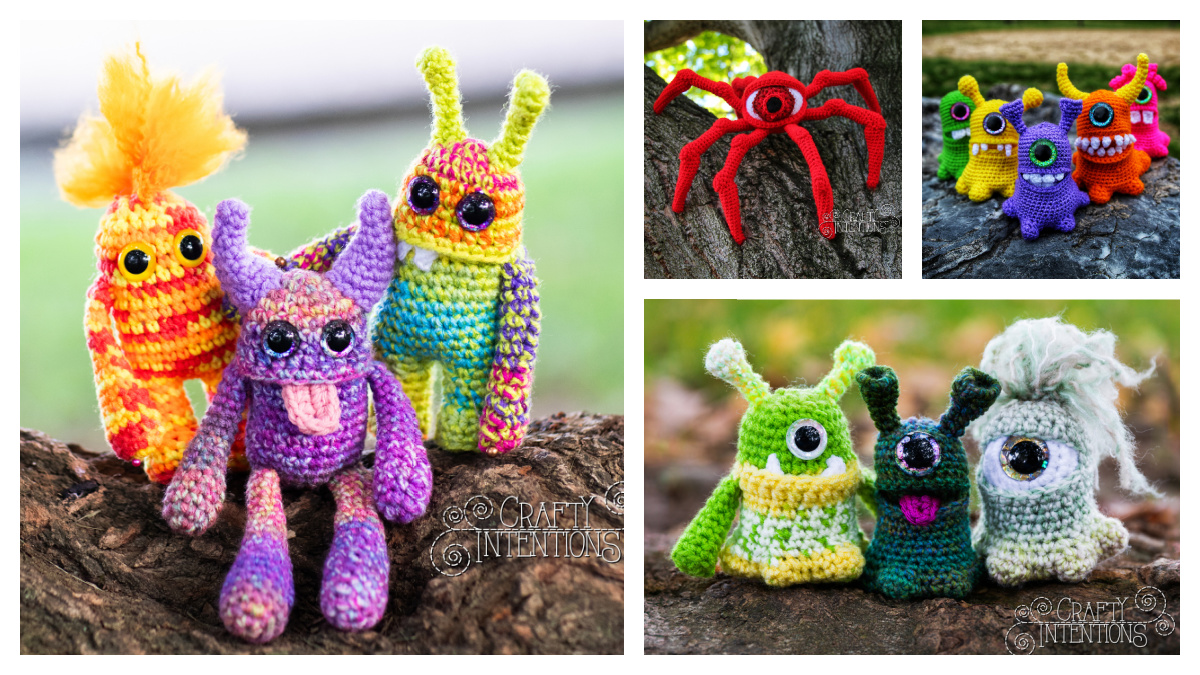 Megan's Monsters Amigurumi Crochet Patterns - DIY Magazine