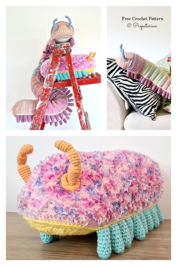Shuttle the Shongololo Free Crochet Pattern