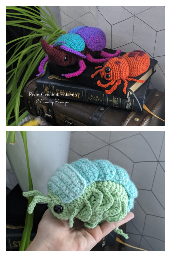 Bug Beetle Bumble Amigurumi Free Crochet Pattern