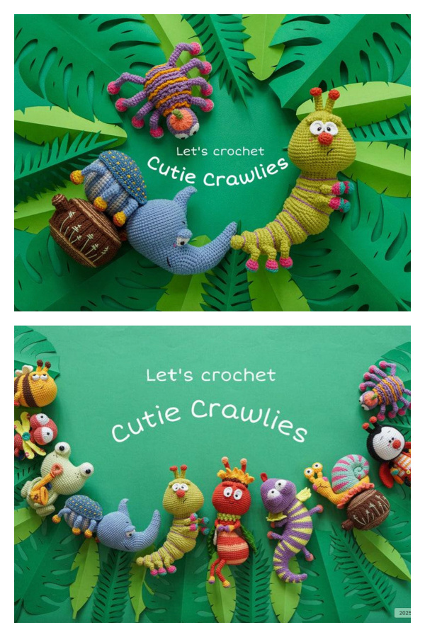 Bugs and Insects Crochet Patterns