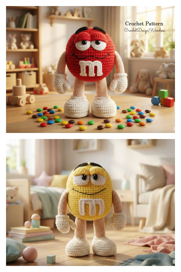 Candy Amigurumi Crochet Pattern