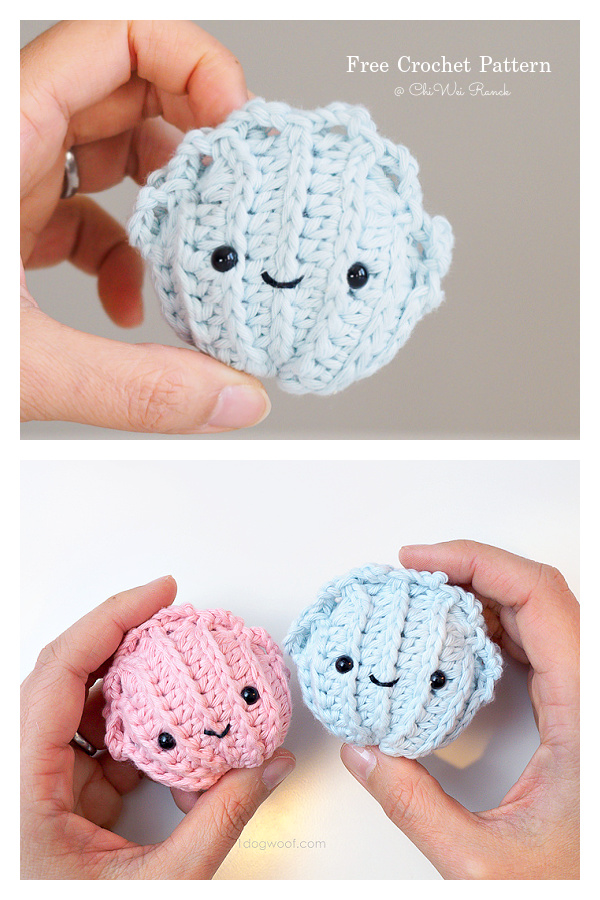 Amigurumi SeaShell Free Crochet Pattern