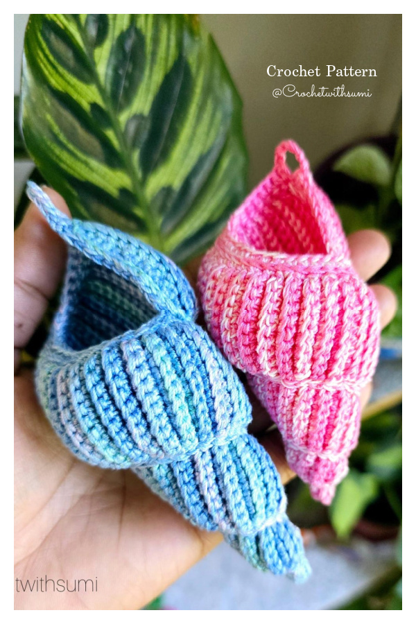 Spiral Sea Shell Crochet Pattern