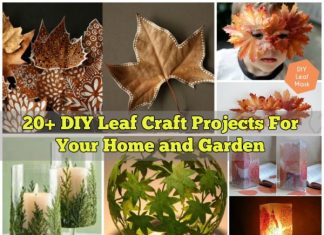 20+ DIY Leaf Craft Projects For Your Home and Garden 20+ DIY Leaf Craft Projects For Your Home and Garden