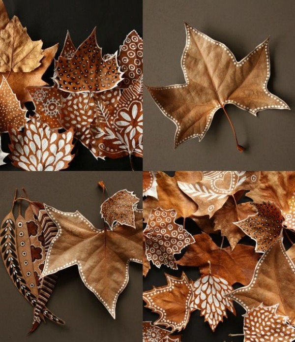 20+ DIY Leaf Craft Projects For Your Home and Garden