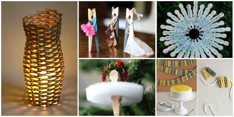 20+ Creative Clothespin Crafts