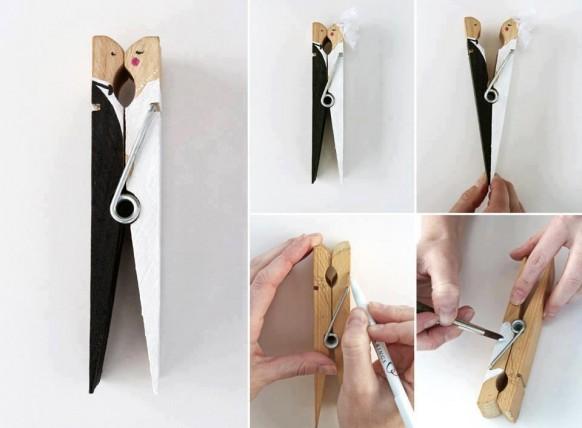 20 Creative Uses for Clothespins You Can Make For Your Home4