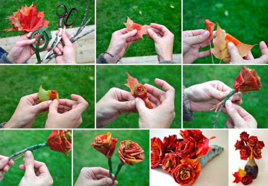 20+ DIY Leaf Craft Projects For Your Home and Garden