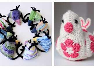 Cute Bird Ornament Free Crochet Patterns & Paid Cute Bird Ornament Free Crochet Patterns