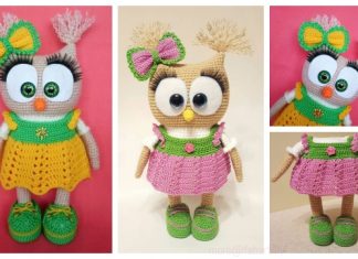 Crochet Owl in Dress Amigurumi Free Pattern Crochet Owl in Dress Amigurumi Free Pattern
