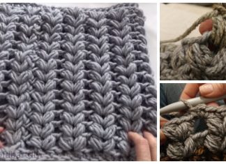 Crochet V Puff Stitch Cowl Scarf Free Crochet Patterns – Video Crochet V Puff Stitch Cowl Scarf Free Crochet Patterns - Video