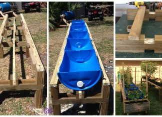 DIY Raised Drum Planter Stand Tutorial DIY Raised Drum Planter Stand Tutorial