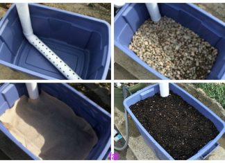 DIY Wicking Bed Container Garden Tutorial-Video DIY Wicking Bed Container Garden Tutorial