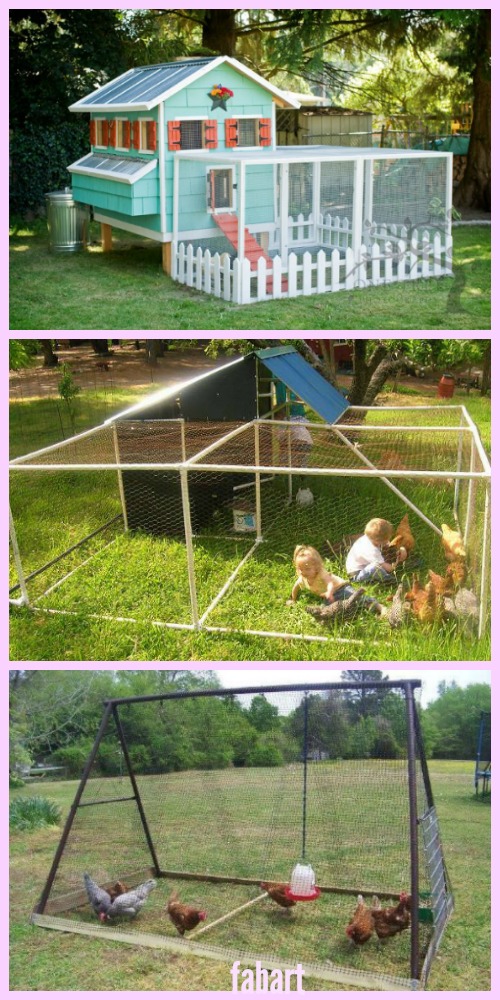 DIY Backyard Chicken Coop Plans Tutorials