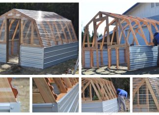 DIY Barn Greenhouse Tutorial – Free Plan DIY Barn Greenhouse Tutorial - Free Plan