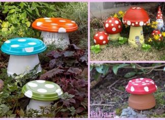 DIY Clay Pot Mushroom Toadstool Tutorials