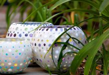 DIY Flat Glass Marble Luminary Tutorial-Video DIY Flat Glass Marble Luminary Tutorial