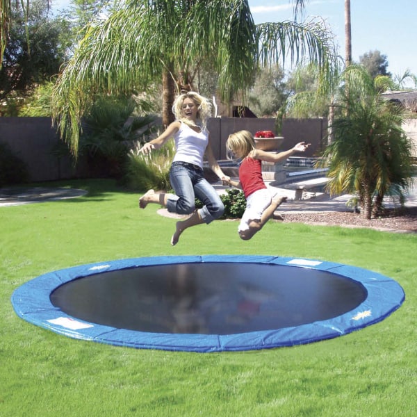 DIY In-Ground Sunken Trampoline Tutorial