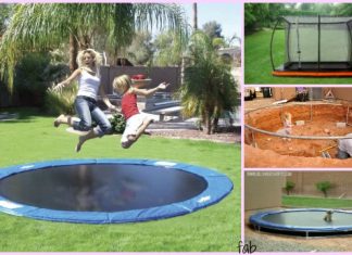DIY In-Ground Sunken Trampoline Tutorial DIY In-Ground Sunken Trampoline Tutorial