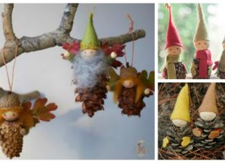 DIY Pine Cone Fairy Tutorials