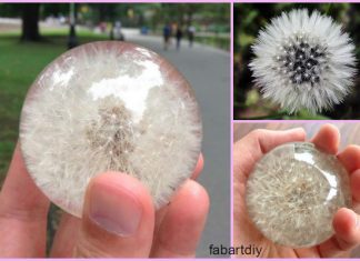 How to Make Dandelion Paperweight Gem Tutorial-Video How to Make Dandelion Paperweight Gem Tutorial-Video