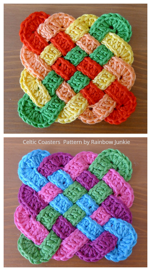 Crochet Celtic Knot Square Crochet Pattern