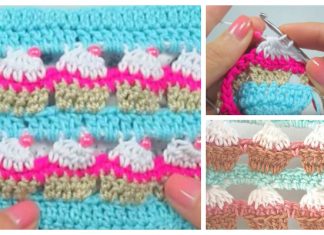 Cupcake Stitch Free Crochet Pattern + Video Cupcake Stitch Free Crochet Pattern + Video