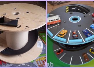 DIY Wood Cable Reel Race Car Track DIY Wood Cable Reel Race Car Track Tutorial