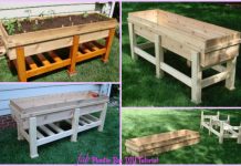 DIY Waist High Wood Planter Box Tutorial DIY Waist High Wood Planter Box Tutorial