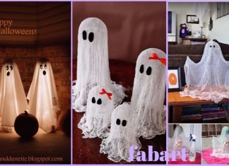 DIY Halloween Ghost Decoration Tutorials DIY Halloween Ghost Decoration Tutorials