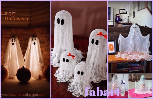 DIY Halloween Ghost Decoration Tutorials