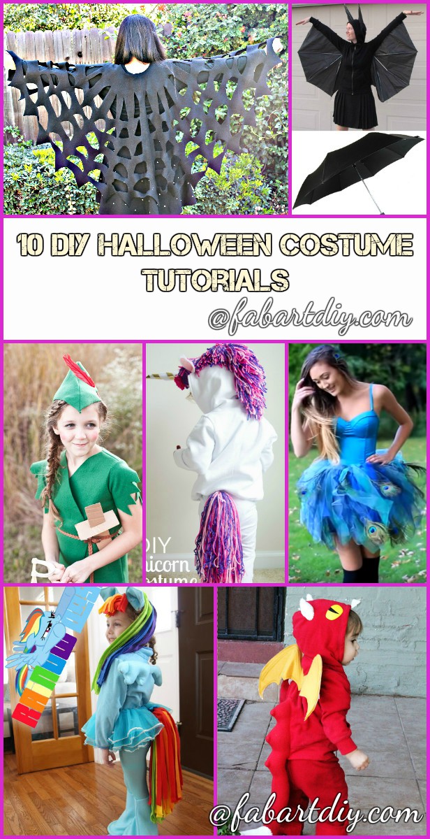 DIY Halloween Costume Tutorials for This Halloween