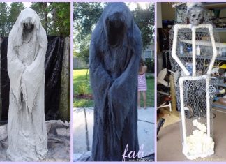 DIY PVC Monster Mud Reaper Ghost Halloween Decor Tutorial DIY PVC Monster Mud Reaper Ghost Halloween Decor Tutorial