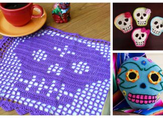 Day Of The Dead Skull Crochet Free Patterns Day Of The Dead Skull Crochet Free Patterns