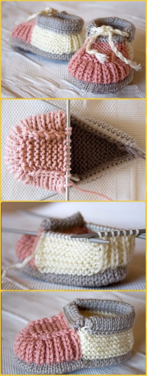 Diyhowto Knit Slippers Booties Free Patterns 12 Diy Magazine