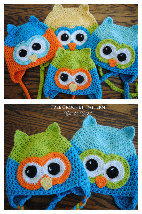 Oh Boy Oh Boy the Owl Hat Free Crochet Pattern