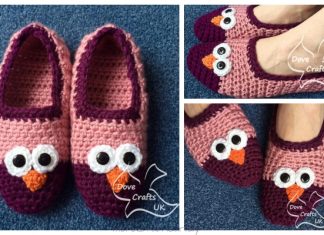 Crochet Adult Owl Slippers Free Crochet Patterns Crochet Adult Owl Slippers Free Crochet Patterns