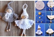 Mini Bead Angel Doll Ornament Free Crochet Patterns Crochet Bead Angel Ornament Free Crochet Pattern