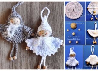 Crochet Bead Angel Ornament Free Crochet Pattern Crochet Bead Angel Ornament Free Crochet Pattern