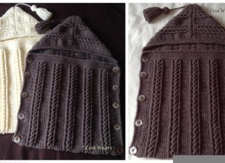 Cable Hooded Baby Sleep Sack Free Crochet Pattern Crochet Cable Hooded Baby Sleep Sack Free Crochet Pattern