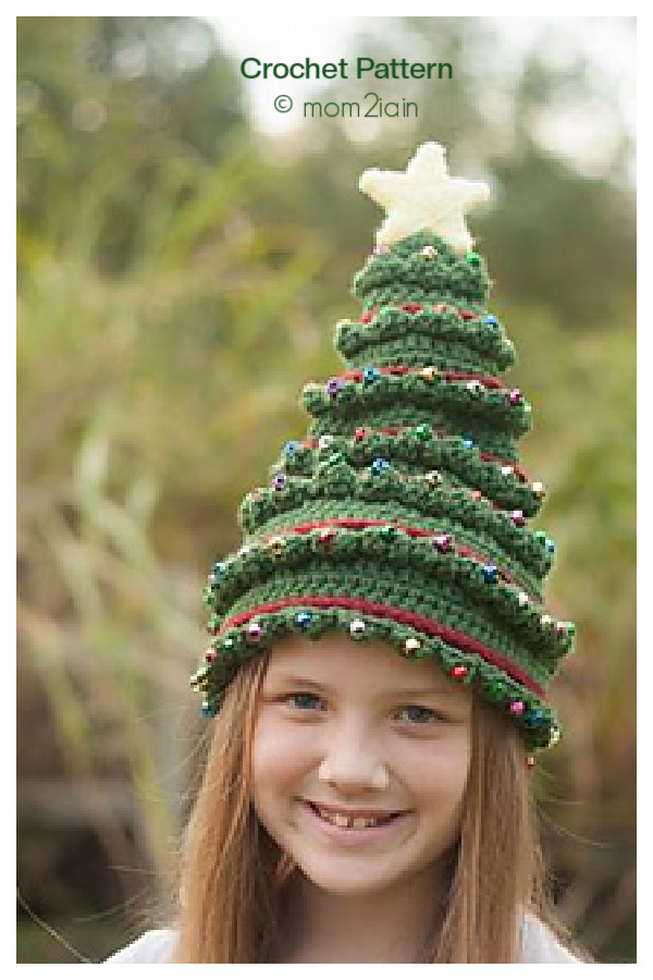 Christmas Tree Hat Crochet Patterns