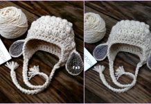 Crochet Kids Bobble Lamb Hat Free Patterns Crochet Kids Bobble Lamb Hat Free Pattern