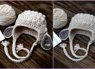 Crochet Kids Bobble Lamb Hat Free Patterns Crochet Kids Bobble Lamb Hat Free Pattern