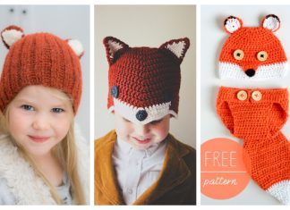 6 Crochet Fox Hat Free Crochet Patterns Crochet Fox Hat Free Crochet Patterns