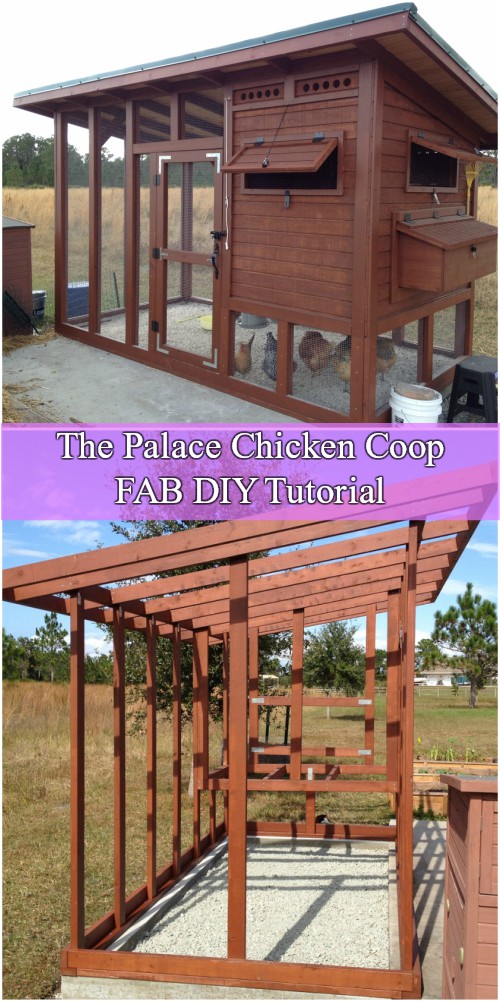 DIY The Palace Chicken Coop Tutorial