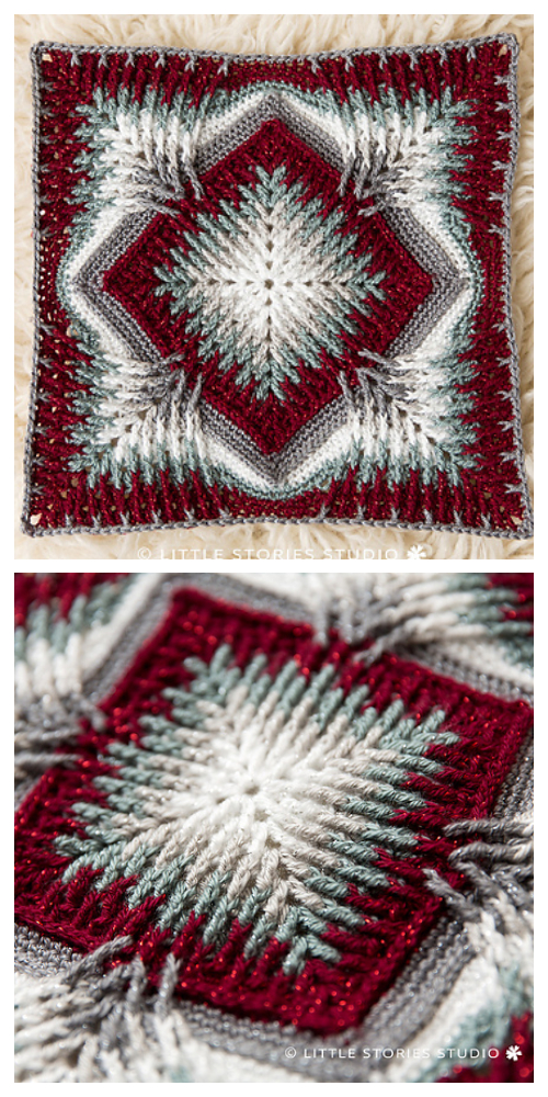 Elements Cal Blanket Free Crochet Pattern + Video Tutorial