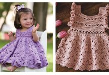 Girl Ruffle Dress Crochet Patterns