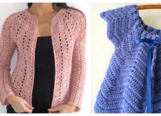 Chevron Lace Cardigan Free Crochet Patterns Chevron Lace Cardigan Free Crochet Patterns